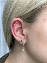 Przekłuwanie chrząstki flat — Cute Piercing Warszawa