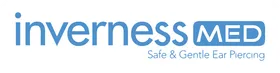 Inverness Med — oficjalne logo systemu do przekłuwania uszu